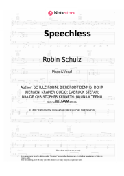 undefined Robin Schulz, Erika Sirola - Speechless