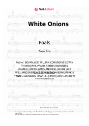 undefined Foals - White Onions