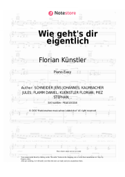 undefined Florian Künstler, Madeline Juno - Wie geht's dir eigentlich