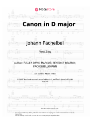 undefined Johann Pachelbel - Canon in D major