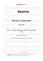 undefined Adriano Celentano - Azzurro