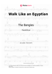 undefined The Bangles - Walk Like an Egyptian