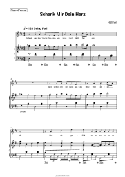 Sheet music, chords Höhner - Schenk Mir Dein Herz
