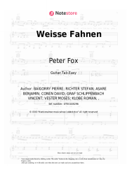 undefined Peter Fox - Weisse Fahnen