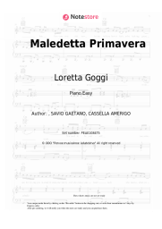 undefined Loretta Goggi - Maledetta Primavera