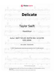 undefined Taylor Swift - Delicate