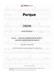 undefined DNDM, Pochill - Porque