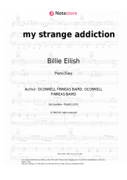 undefined Billie Eilish - my strange addiction