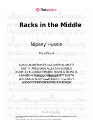 undefined Nipsey Hussle, Roddy Ricch, Hit-Boy - Racks in the Middle