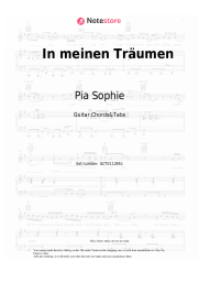 undefined Pia Sophie - In meinen Träumen