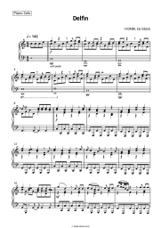 Sheet music, chords HONK!, Isi Glück - Delfin
