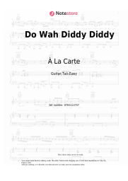 undefined À La Carte - Do Wah Diddy Diddy