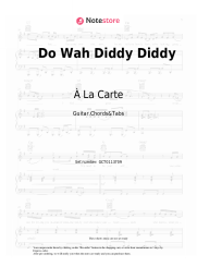 undefined À La Carte - Do Wah Diddy Diddy