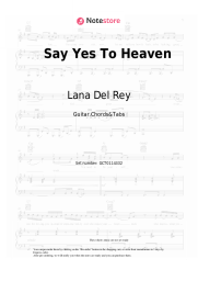 undefined Lana Del Rey - Say Yes To Heaven