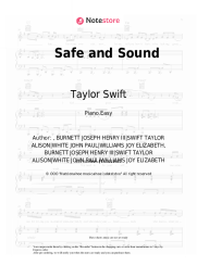 undefined Taylor Swift - Safe and Sound