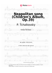 undefined P. Tchaikovsky - Neapolitan song (Children's Album, Op.39)