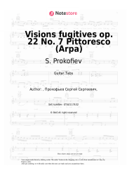 undefined S. Prokofiev - Visions fugitives op. 22 No. 7 Pittoresco (Arpa)