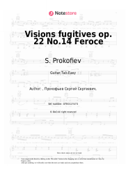 undefined S. Prokofiev - Visions fugitives op. 22 No.14 Feroce