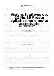 undefined S. Prokofiev - Visions fugitives op. 22 No.19 Presto agitatissimo e molto accentuato