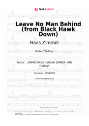 undefined Hans Zimmer - Leave No Man Behind (from Black Hawk Down)