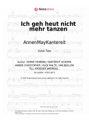 undefined AnnenMayKantereit - Ich geh heut nicht mehr tanzen