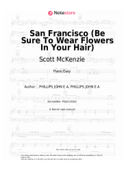 undefined Scott McKenzie - San Francisco (Be Sure To Wear Flowers In Your Hair)