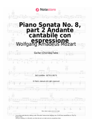 undefined Wolfgang Amadeus Mozart - Piano Sonata No. 8, K. 310/300d, part 2 Andante cantabile con espressione