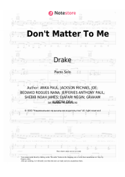 undefined Drake, Michael Jackson - Don't Matter To Me
