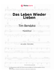 undefined Tim Bendzko - Das Leben Wieder Lieben