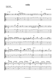 Sheet music, chords André Rieu, Johann Strauss Orchestra, Emma Kok - Voilà