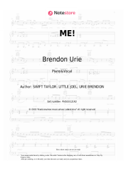 undefined Brendon Urie - ME!
