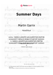 undefined Martin Garrix, Macklemore, Fall Out Boy - Summer Days