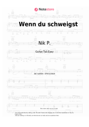 undefined Nik P. - Wenn du schweigst