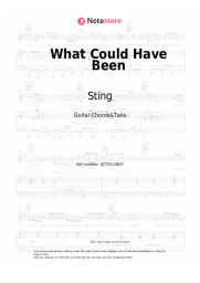 Sheet music, chords Sting, Ray Chen - What Could Have Been
