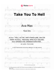 undefined Ava Max - Take You To Hell