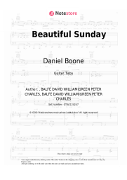 undefined Daniel Boone - Beautiful Sunday