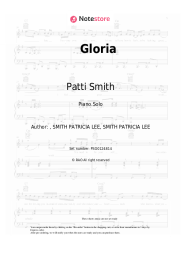 undefined Patti Smith - Gloria