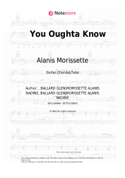 undefined Alanis Morissette - You Oughta Know