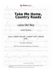 undefined Lana Del Rey - Take Me Home, Country Roads