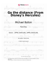undefined Michael Bolton, Alan Menken - Go the distance (From Disney's Hercules)