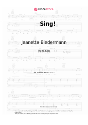 undefined Jeanette Biedermann - Sing!
