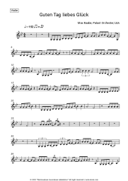 Sheet music, chords Max Raabe, Palast Orchester, LEA - Guten Tag, liebes Glück
