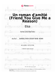 undefined Elsa, Glenn Medeiros - Un roman d'amitié (Friend You Give Me a Reason)