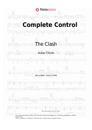 undefined The Clash - Complete Control