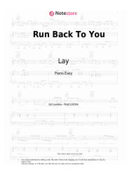 undefined Lay, Lauv - Run Back To You