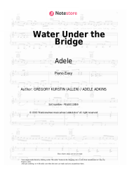 undefined Adele - Water Under the Bridge