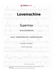 undefined Supermax - Lovemachine