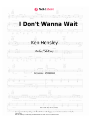 undefined Ken Hensley - I Don't Wanna Wait