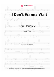 undefined Ken Hensley - I Don't Wanna Wait