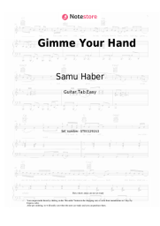 undefined Samu Haber - Gimme Your Hand